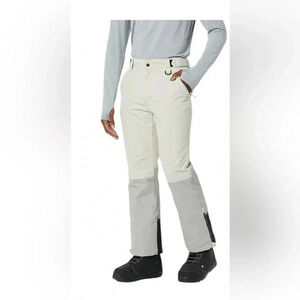 Amazon Essentials Beige Black Insulated Men’s Ski Snow Pants size XL